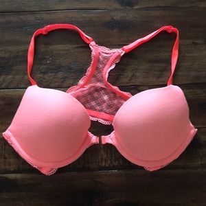 VS push-up, racerback bra